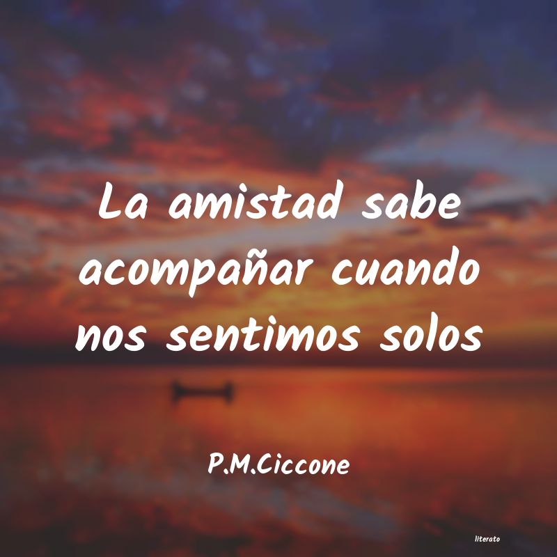 Frases de P.M.Ciccone