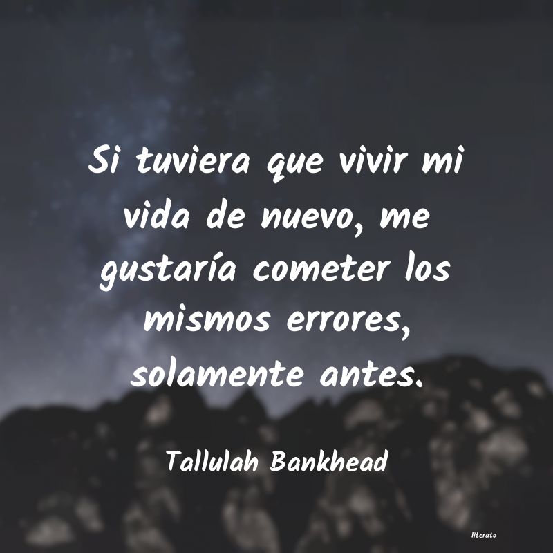 Frases de Tallulah Bankhead