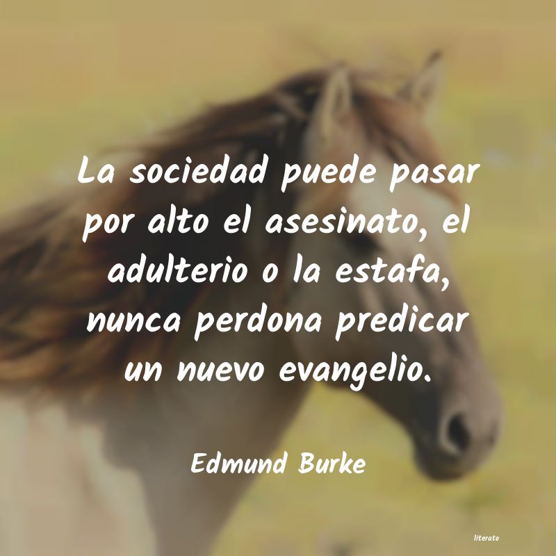 Frases de Edmund Burke