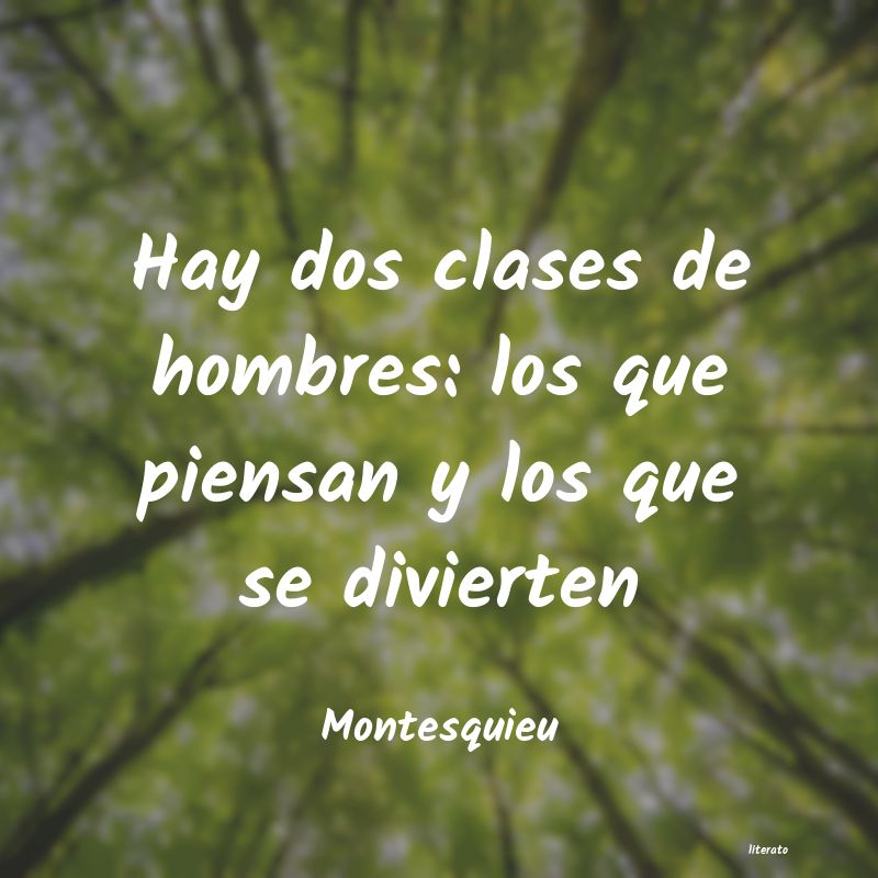 frases de Montesquieu
