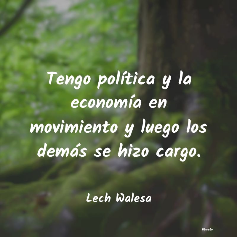 frases de Lech Walesa