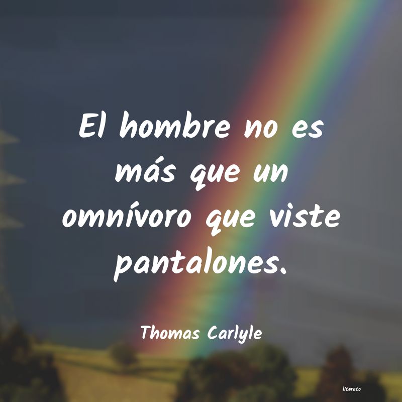 frases de Thomas Carlyle