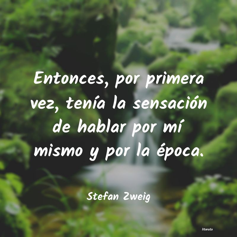 Frases de Stefan Zweig