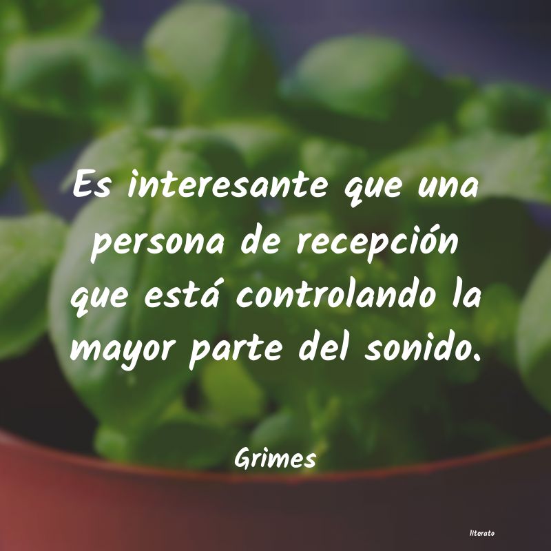 frases de Grimes
