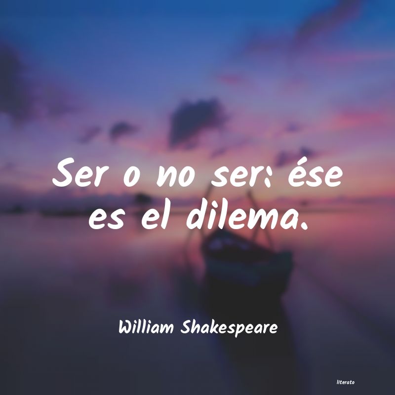 Frases de William Shakespeare