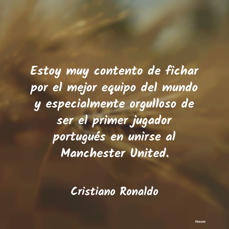 frases de Cristiano Ronaldo
