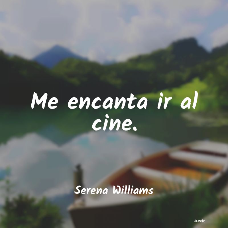 frases de Serena Williams