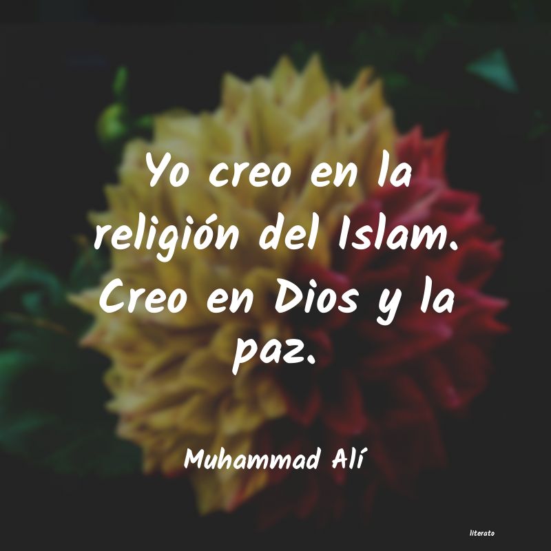 Frases de Muhammad Alí