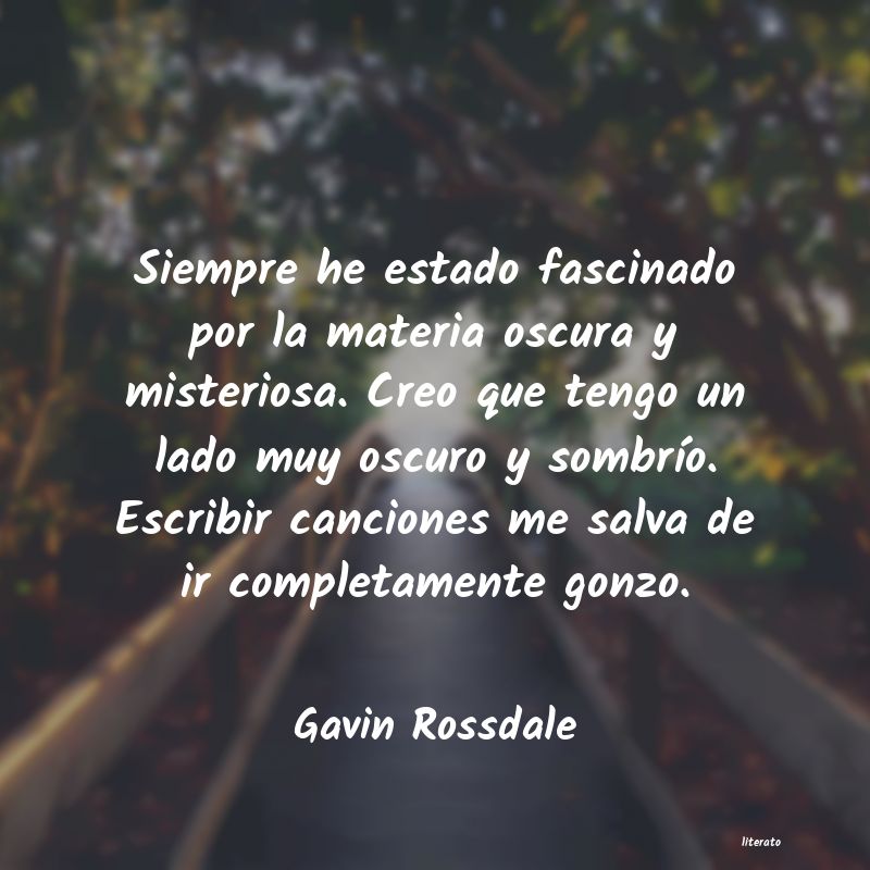 Frases de Gavin Rossdale
