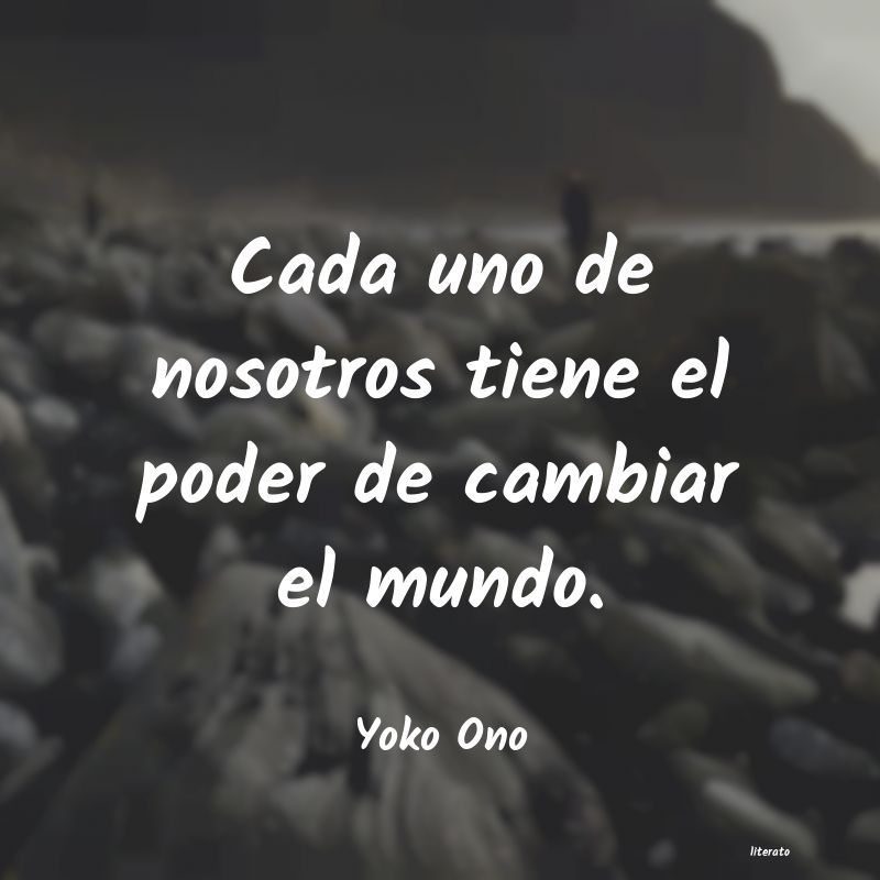 Frases de Yoko Ono