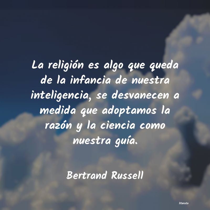 Frases de Bertrand Russell