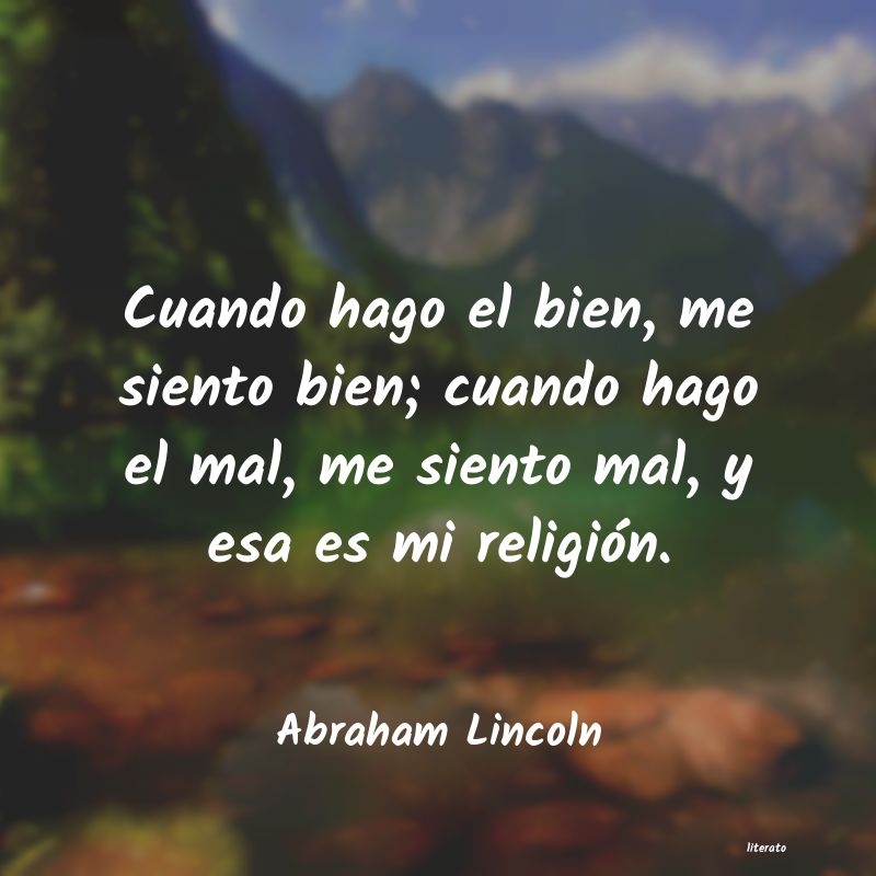 Frases de Abraham Lincoln