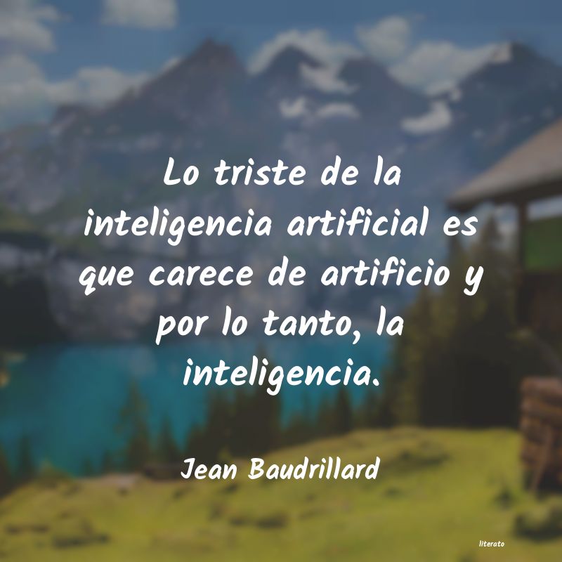 Frases de Jean Baudrillard