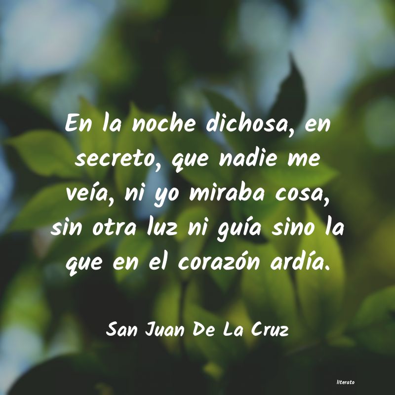 Frases de San Juan De La Cruz