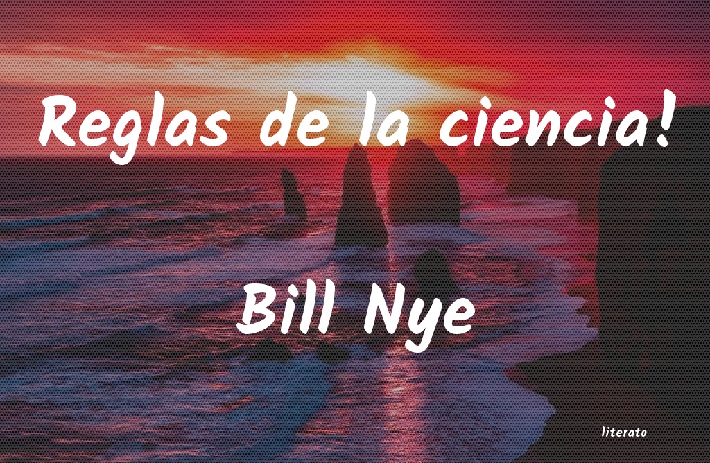 frases de Bill Nye