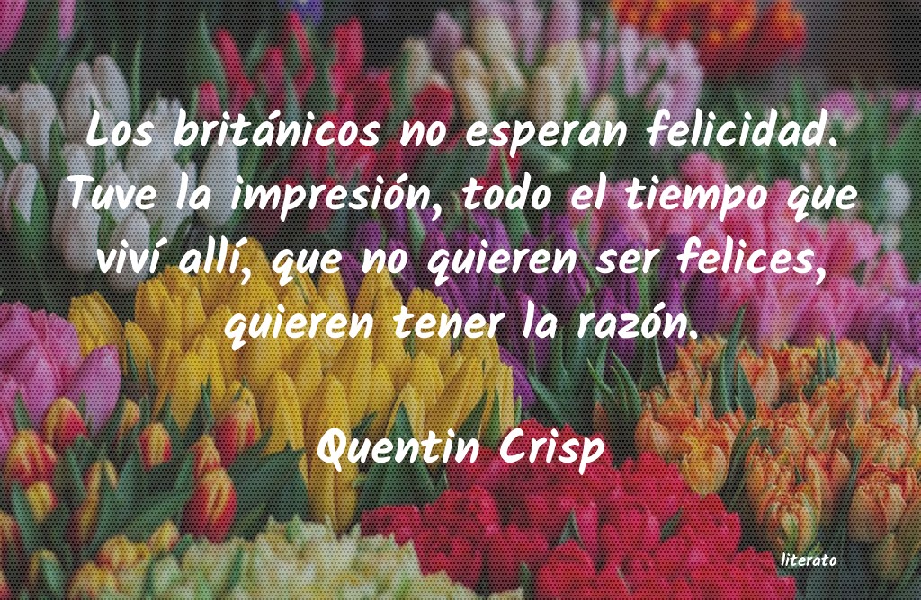 Frases de Quentin Crisp