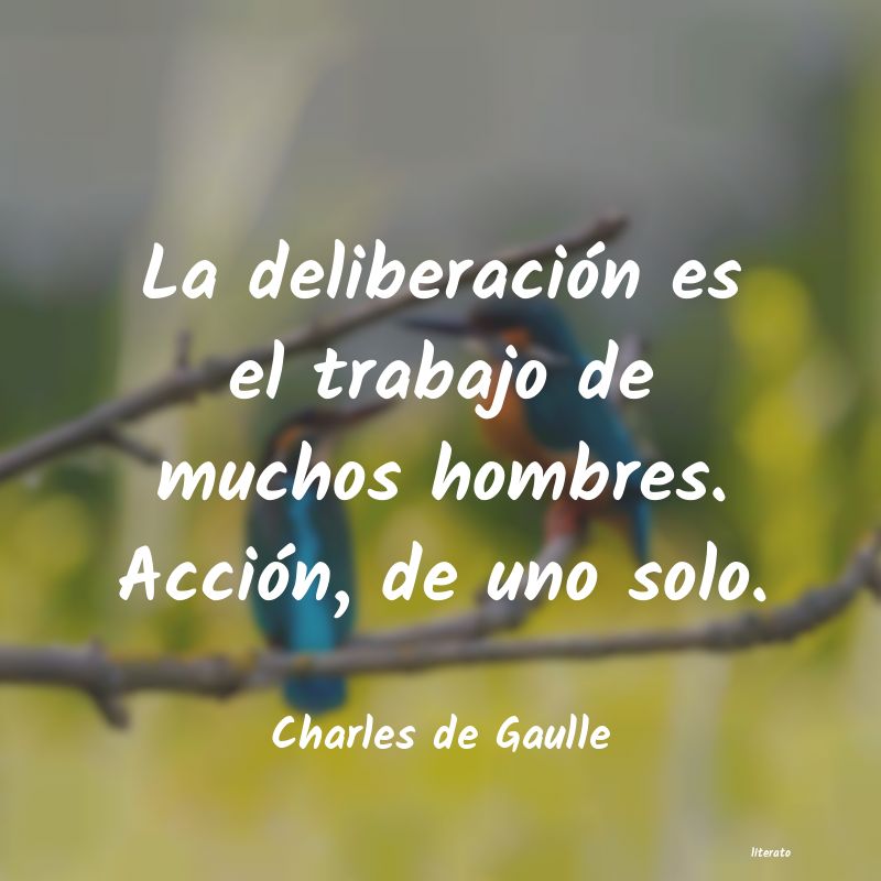 frases de Charles de Gaulle