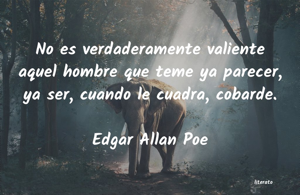 Frases de Edgar Allan Poe