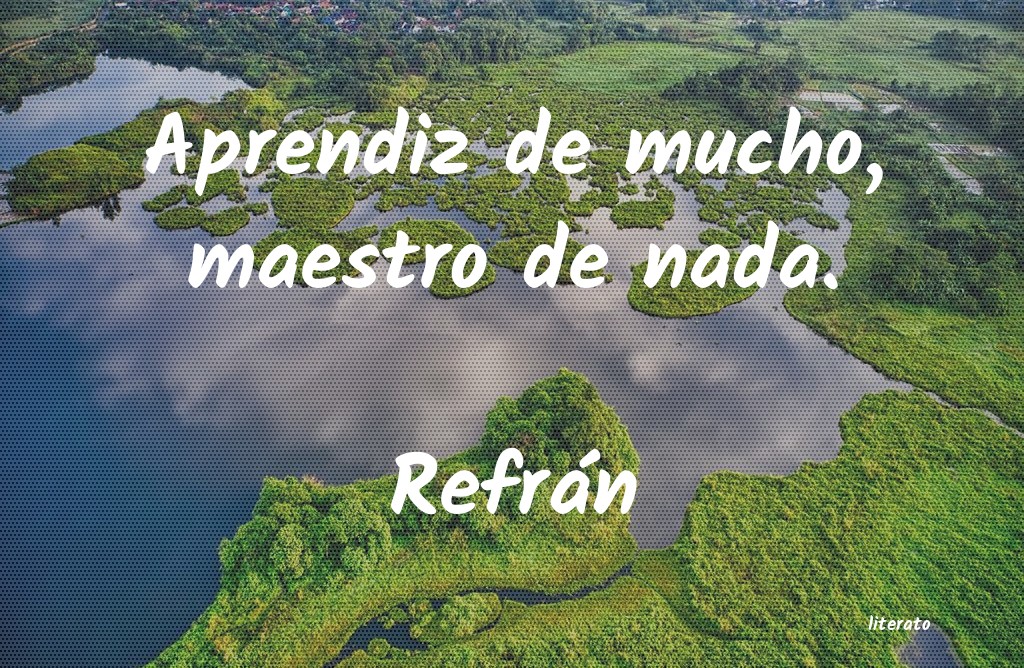 Frases de Refrán