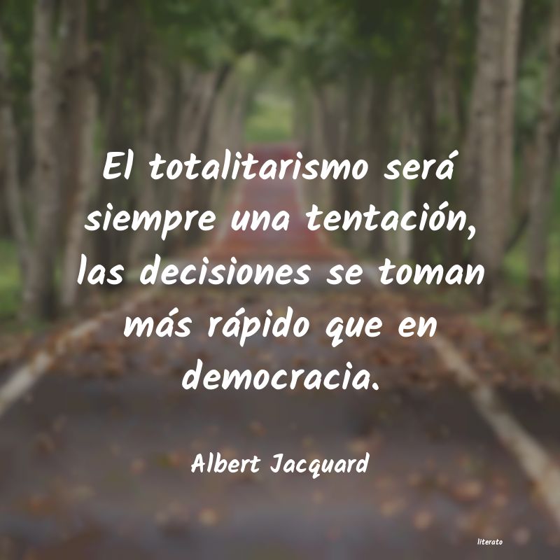 frases de Albert Jacquard