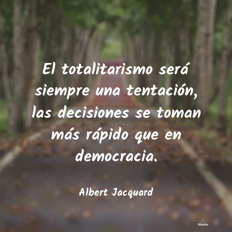 Frases de Albert Jacquard