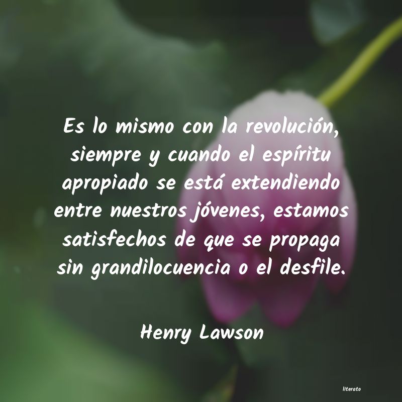 Frases de Henry Lawson