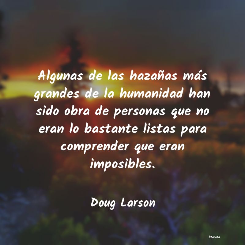 Frases de Doug Larson