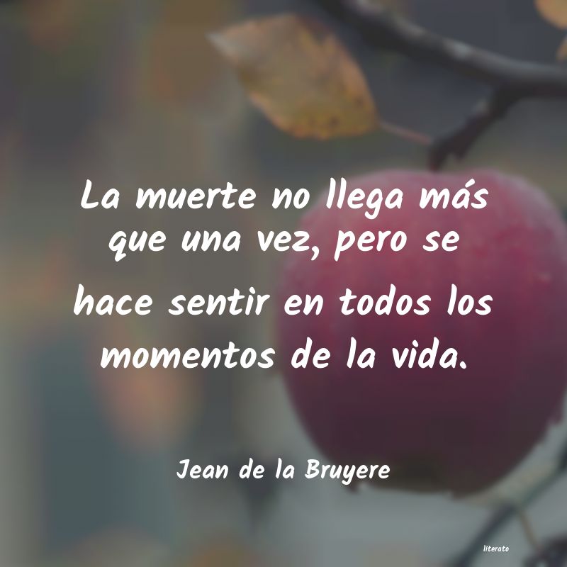 frases de Jean de la Bruyere