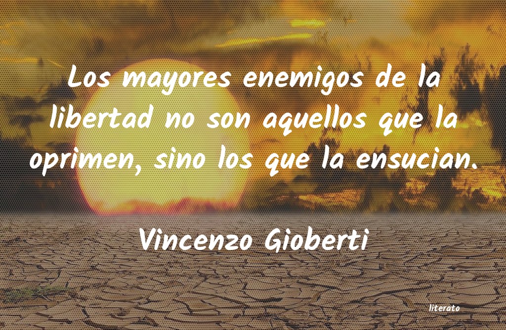 frases de Vincenzo Gioberti