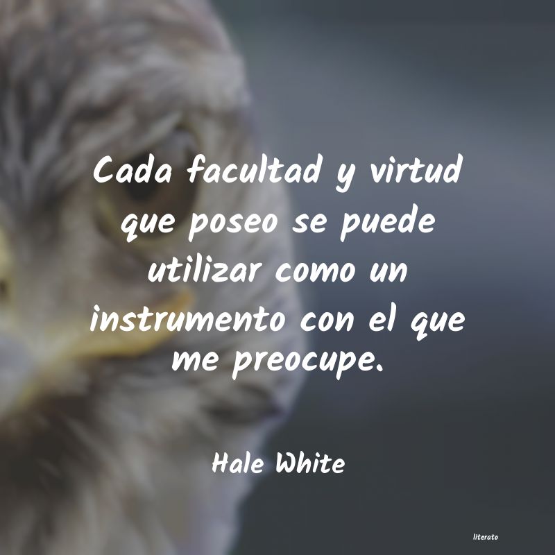 Frases de Hale White