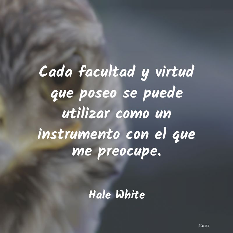 frases de Hale White