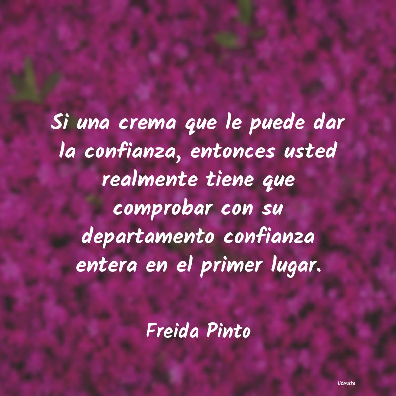 Frases de Freida Pinto