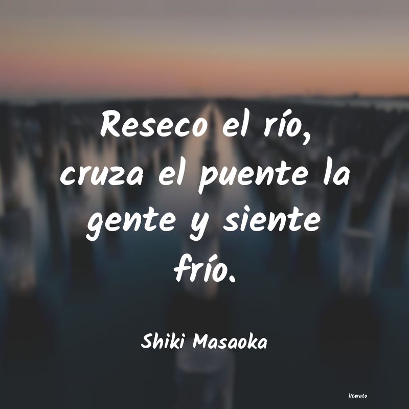 Frases de Shiki Masaoka