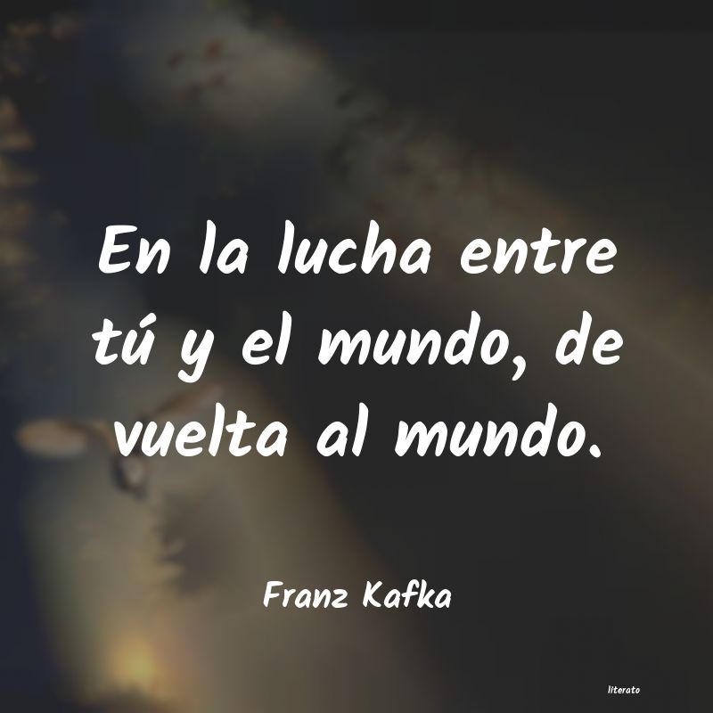 frases de Franz Kafka