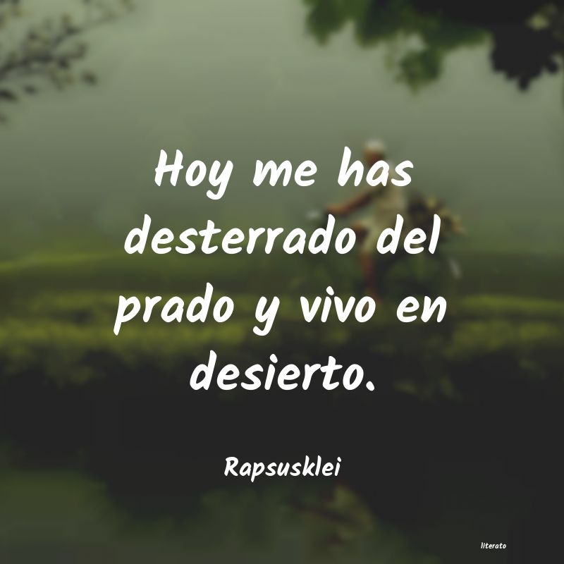 frases de Rapsusklei