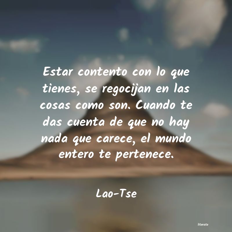 Frases de Lao-Tse