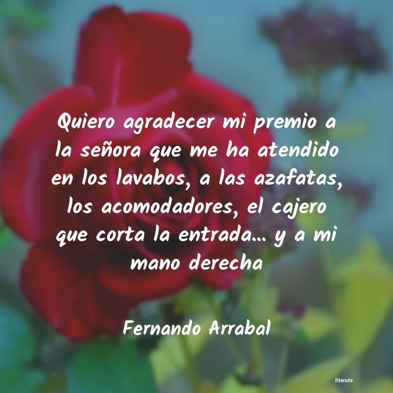 Frases de Fernando Arrabal