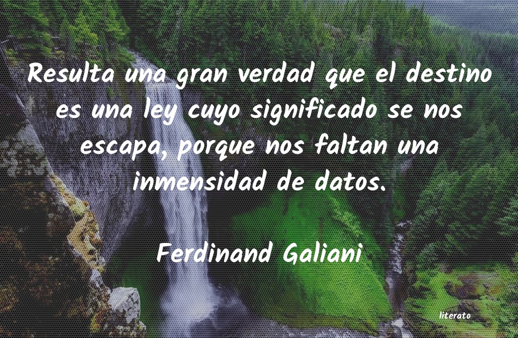 frases de Ferdinand Galiani