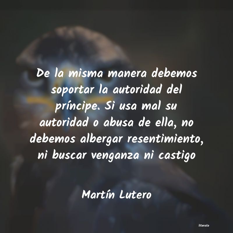 frases de MartÃn Lutero