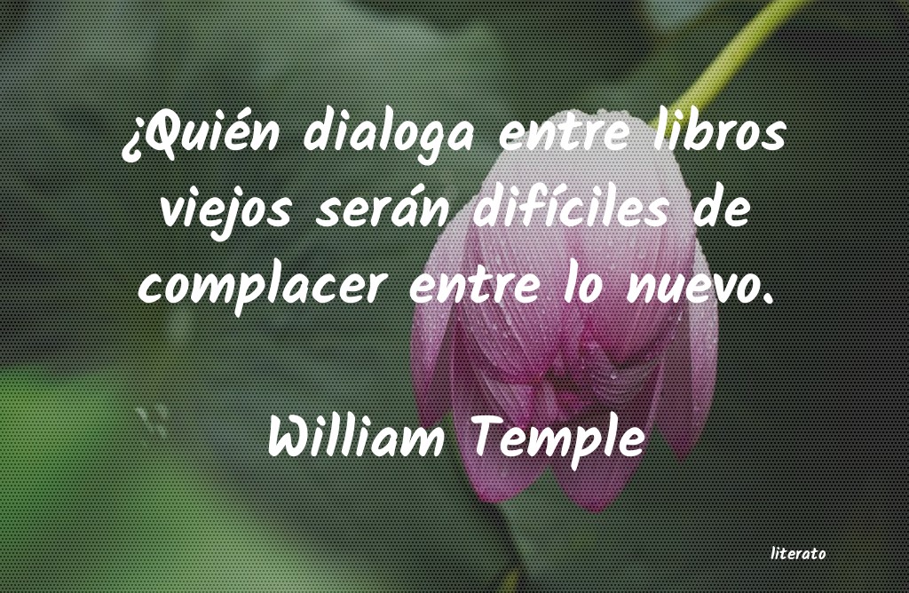 Frases de William Temple