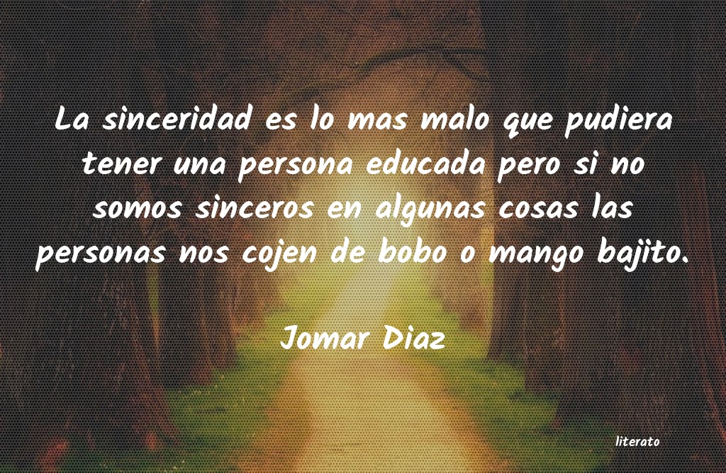 Frases de Jomar Diaz