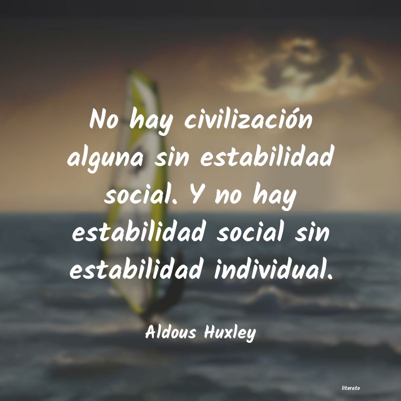 Frases de Aldous Huxley