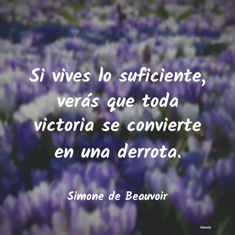 Frases de Simone de Beauvoir