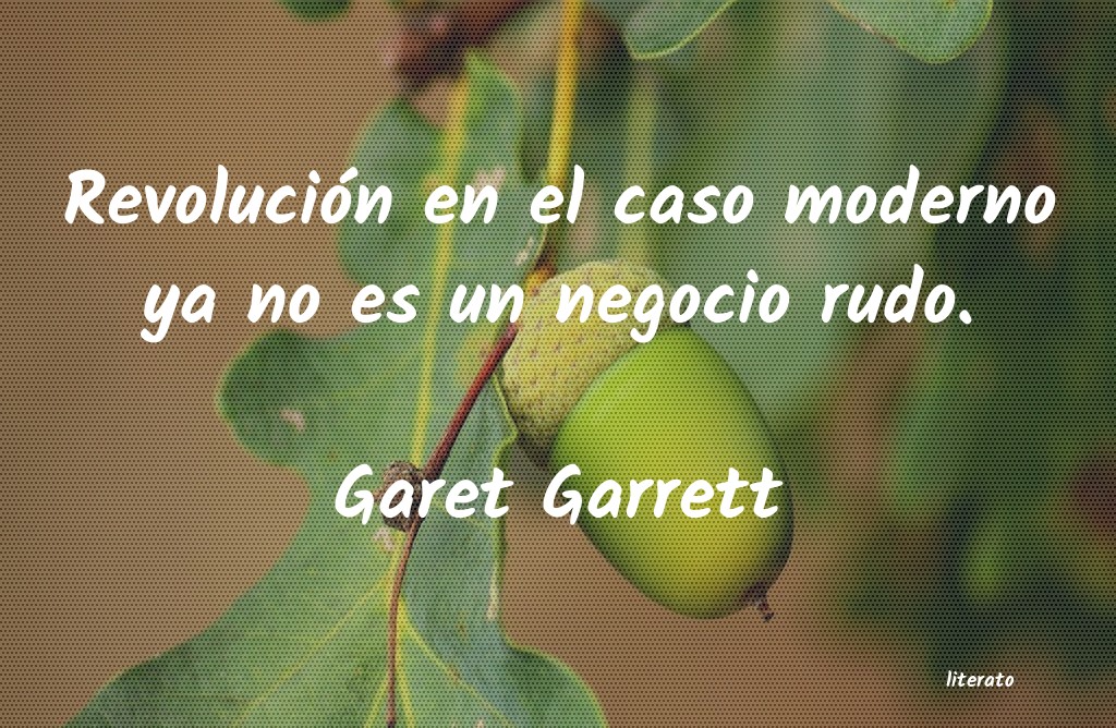 Frases de Garet Garrett