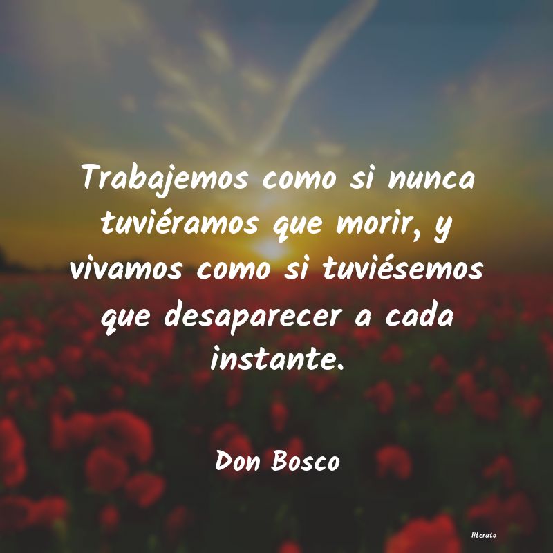 Frases de Don Bosco