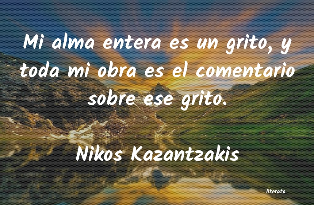 frases de Nikos Kazantzakis