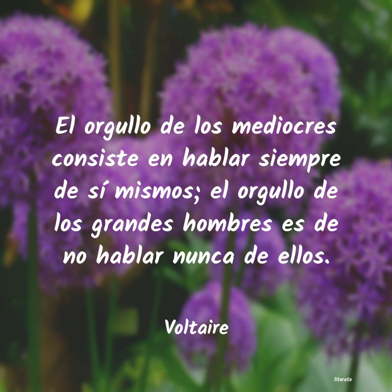 frases de Voltaire