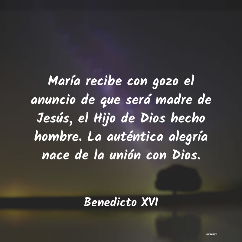 Frases de Benedicto XVI