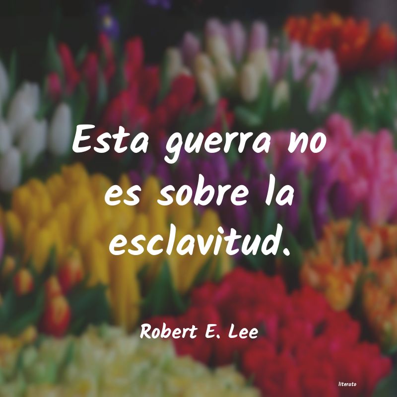 Frases de Robert E. Lee