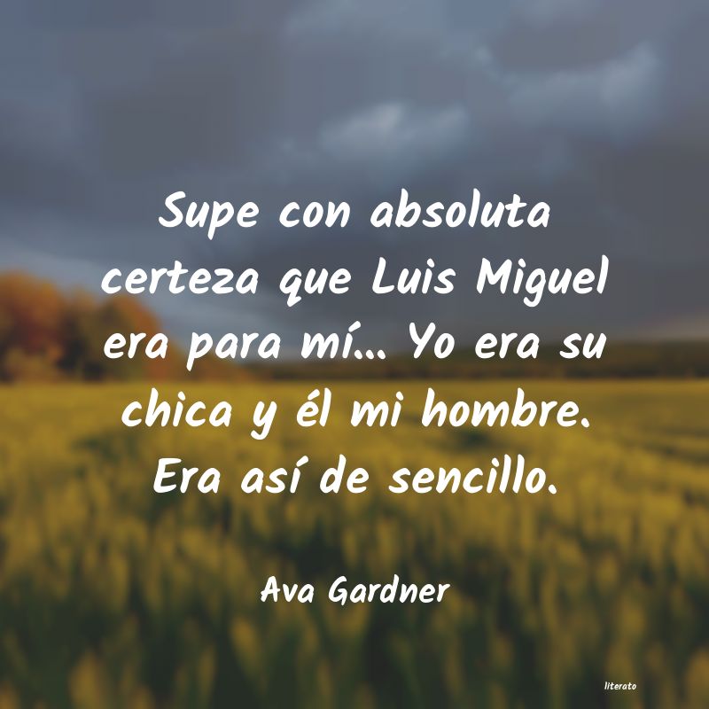 Frases de Ava Gardner